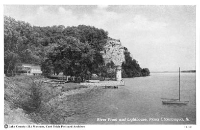 The lighthouse on the Mississippi